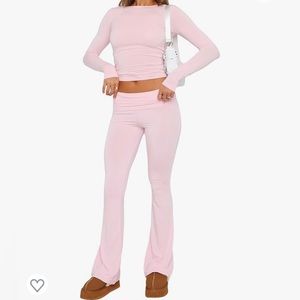 MATCHING FLARED LEGGINGS SET